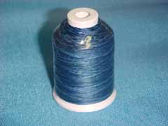 #33 Nylon Bonded Thread - 1 ounce Varigated Blue